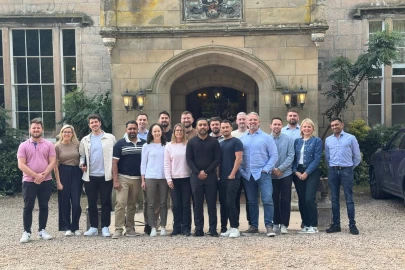 Outside Melville Castle 1